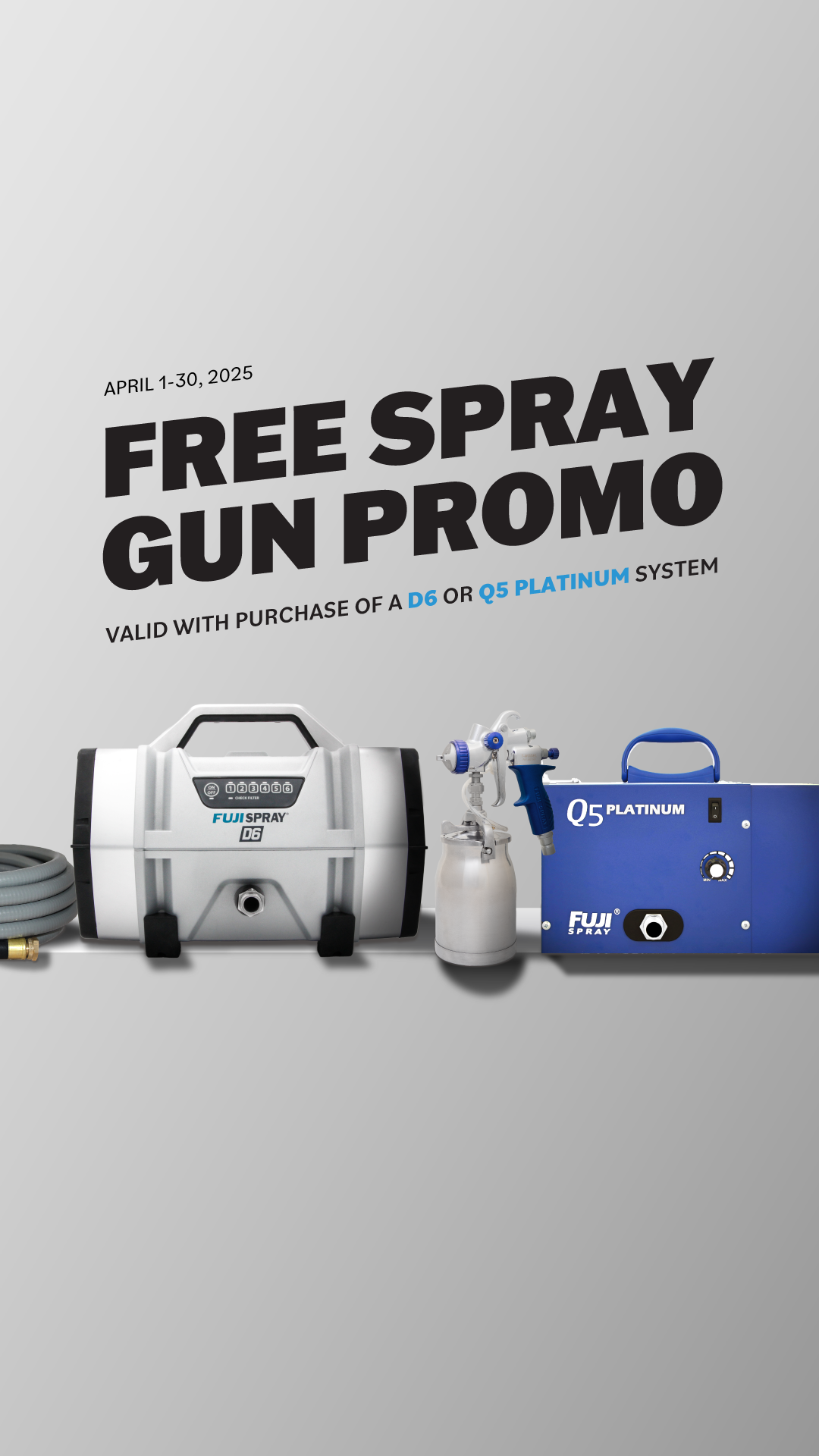 Free Spray Gun Promo