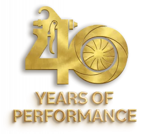40th logo